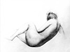 Reclining woman (back view). 1982
